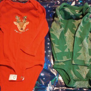 NWOT 2 Carters onesies 12 month